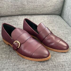 Kate Spade Burgundy Loafers